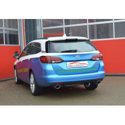 Gruppe A Kipufogó rendszer- Duplex Opel Astra K Sports Tourer - engedéllyel ECE (991186A-X)