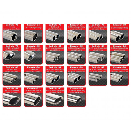 Friedrich Motorsport Kipufogórendszer Gr.A Duplex Kipufogó Ford Mondeo (BWY) - engedéllyel ECE (961230AD-X) | race-shop.hu