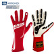 Kesztyűk RRS Grip 3 kesztyű FIA (belső varrás) piros | race-shop.hu