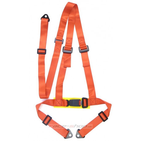 Biztonsági övek 3 pontos sport biztonsági öv RACES 2" (50mm), piros | race-shop.hu