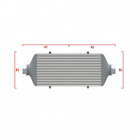 Méretre gyártva Performance intercooler Wagner Méretre gyártva 700mm x 205mm x 80mm | race-shop.hu