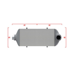 Competition intercooler Wagner Méretre gyártva 600mm x 300mm x 90mm