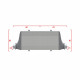 Méretre gyártva Competition intercooler Wagner Méretre gyártva 700mm x 300mm x 90mm | race-shop.hu