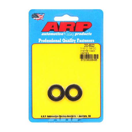 ARP csavarok "7/16"ID 7/8"OD .120"TH fekete alátétek" (2db) | race-shop.hu
