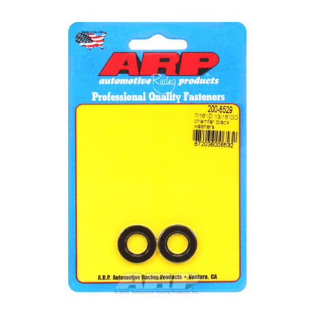 ARP csavarok "7/16"ID 13/16"OD .120"TH fekete alátétek" (2db) | race-shop.hu
