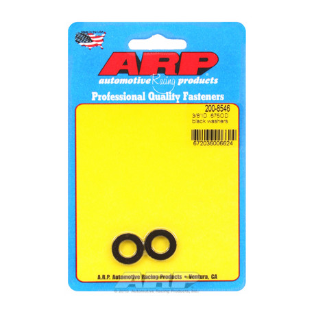 ARP csavarok "3/8"ID .675"OD .120"TH fekete alátétek" (2db) | race-shop.hu