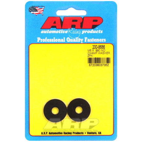 ARP csavarok ARP alátétek (fekete), M6 × 25,15 × 1,65 mm, 2 db | race-shop.hu