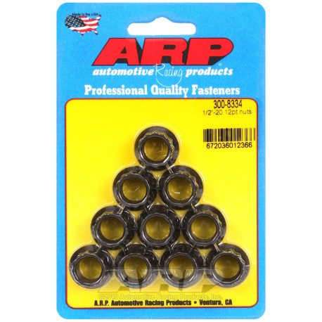 ARP csavarok ARP anyák (12 lapú fej), 1/2-20, 10 db, V1 | race-shop.hu