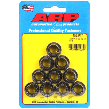 ARP csavarok ARP anyák (12 lapú fej), M12×1.25, 10 db | race-shop.hu