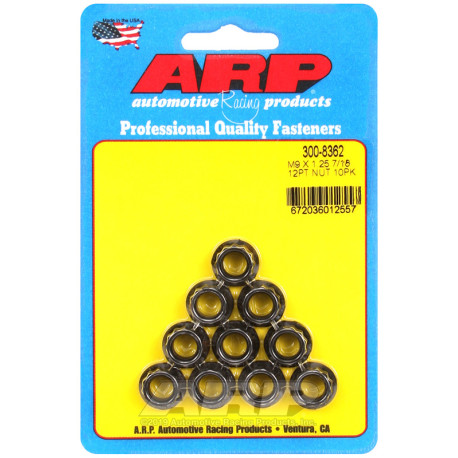 ARP csavarok ARP anyák (12 lapú fej), M9×1.25, 10 db | race-shop.hu