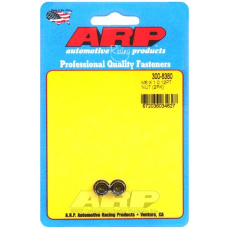 ARP csavarok ARP anyák (12 lapú fej), M6×1.00, 2 db | race-shop.hu