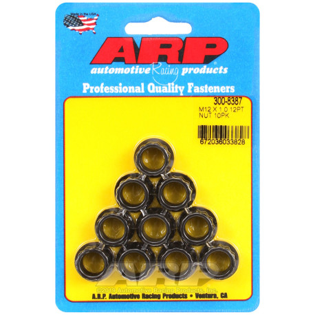 ARP csavarok ARP anyák (12 lapú fej), M12×1.00, 10 db | race-shop.hu