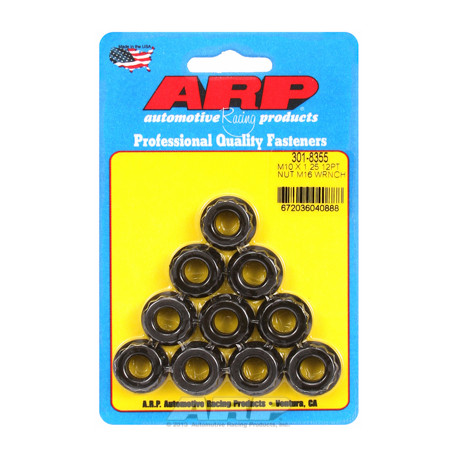 ARP csavarok ARP anya készletM10 X 1.25 M16 12pt 10 csomagolás | race-shop.hu
