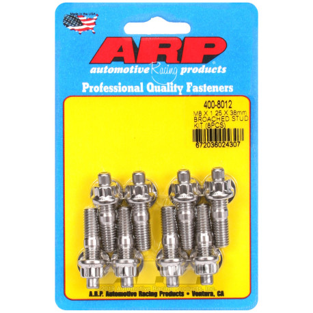 ARP csavarok ARP tőcsavarok (rozsdamentes, belső kulcsnyílással), M8×1.25 × 38 mm, 8 db | race-shop.hu
