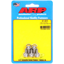 ARP csavarok (rozsdamentes, 12 lapú fej), 1/4-20 × 13,08 mm, 5 db