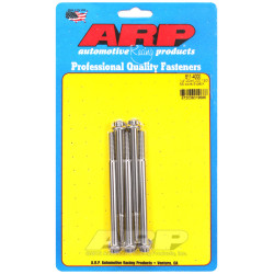 ARP csavarok (rozsdamentes, 12 lapú fej), 1/4-20 × 101,6 mm, 5 db