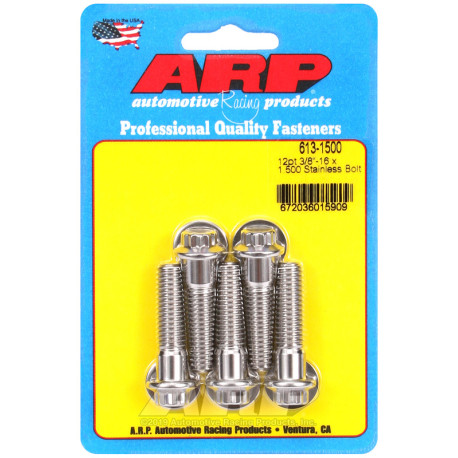 ARP csavarok ARP csavarok (rozsdamentes, 12 lapú fej), 3/8-16 × 38,1 mm, 5 db | race-shop.hu