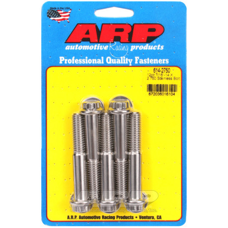 ARP csavarok ARP csavarok (rozsdamentes, 12 lapú fej, 1/2 kulcs), 7/16-14 × 69,85 mm, 5 db | race-shop.hu