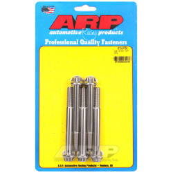 ARP csavarok (rozsdamentes, 12 lapú fej, 7/16 kulcs), 3/8-16 × 95,25 mm, 5 db