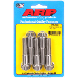 "7/16""-14 X 2.000 12pt SS csavarok" (5db)