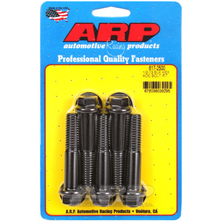 ARP csavarok ARP csavarok (hatlapfejű, fekete), 1/2-13 × 63,5 mm | race-shop.hu