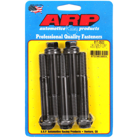 ARP csavarok ARP csavarok (hatlapfejű, fekete), 1/2-13 × 88,9 mm | race-shop.hu
