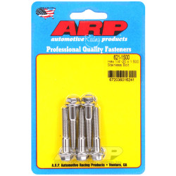 ARP csavarok (rozsdamentes, hatlapfejű), 1/4-20 × 38,1 mm, 5 db