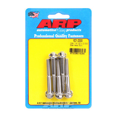 ARP csavarok "1/4""-20 x 2.000 hex SS csavarok" (5db) | race-shop.hu