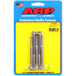 ARP csavarok (rozsdamentes, hatlapfejű), 1/4-20 × 76,2 mm, 5 db