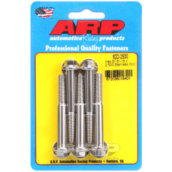 ARP csavarok (rozsdamentes, hatlapfejű), 5/16-18 × 63,5 mm