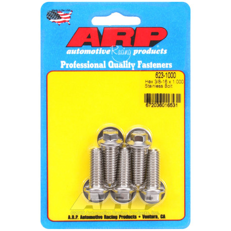 ARP csavarok ARP csavarok (rozsdamentes, hatlapfejű), 3/8-16 × 25,4 mm, 5 db | race-shop.hu