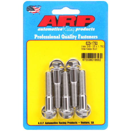 ARP csavarok ARP csavarok (rozsdamentes, hatlapfejű), 3/8-16 × 44,45 mm, 5 db | race-shop.hu