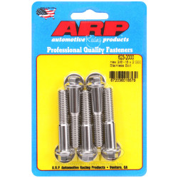 ARP csavarok (rozsdamentes, hatlapfejű), 3/8-16 × 50,8 mm, 5 db
