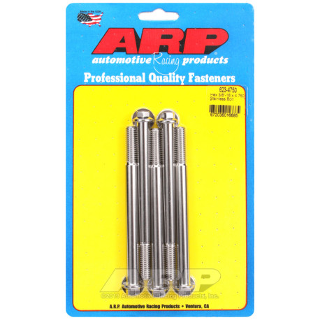 ARP csavarok ARP csavarok (rozsdamentes, hatlapfejű), 3/8-16 × 120,65 mm, 5 db | race-shop.hu