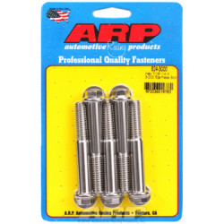 "7/16""-14 X 3.000 hex 1/2 SS csavarok" (5db)