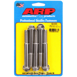 "7/16""-14 X 3.500 hex 1/2 SS csavarok" (5db)