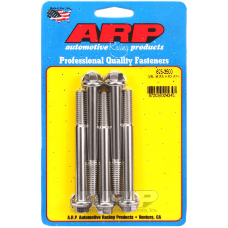ARP csavarok ARP csavarok (rozsdamentes, hatlapfejű, 7/16 kulcs), 3/8-16 × 88,9 mm, 5 db | race-shop.hu