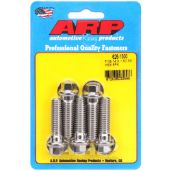 ARP csavarok (rozsdamentes, hatlapfejű), 7/16-14 × 38,1 mm, 5 db