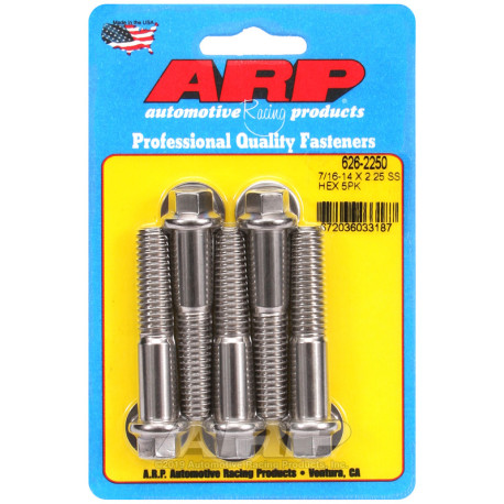 ARP csavarok ARP csavarok (rozsdamentes, hatlapfejű), 7/16-14 × 57,15 mm, 5 db | race-shop.hu