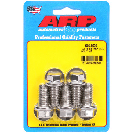 ARP csavarok ARP csavarok (rozsdamentes, hatlapfejű), 1/2-13 × 25,4 mm | race-shop.hu
