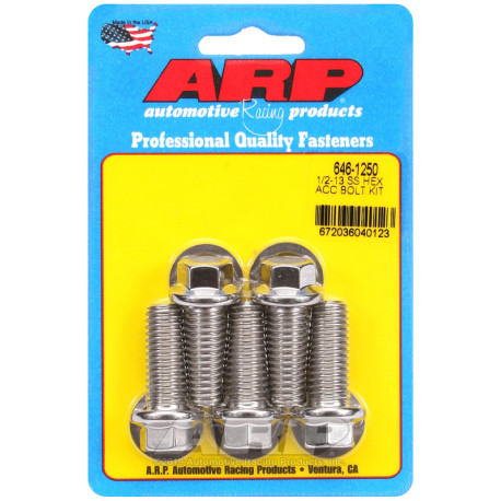 ARP csavarok ARP csavarok (rozsdamentes, hatlapfejű), 1/2-13 × 31,75 mm | race-shop.hu