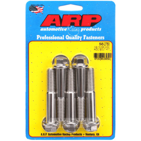 ARP csavarok ARP csavarok (rozsdamentes, hatlapfejű), 1/2-13 × 69,85 mm | race-shop.hu