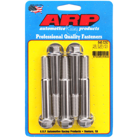 ARP csavarok ARP csavarok (rozsdamentes, hatlapfejű), 1/2-13 × 82,55 mm | race-shop.hu