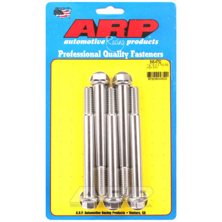 ARP csavarok ARP csavarok (rozsdamentes, hatlapfejű), 1/2-13 × 120,65 mm | race-shop.hu