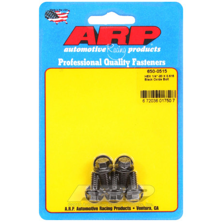 ARP csavarok ARP csavarok (hatlapfejű, fekete), 1/4-20 × 13,08 mm, 5 db | race-shop.hu