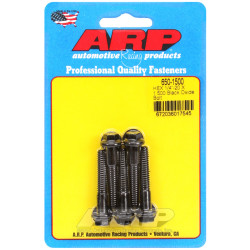 ARP csavarok (hatlapfejű, fekete), 1/4-20 × 38,1 mm, 5 db