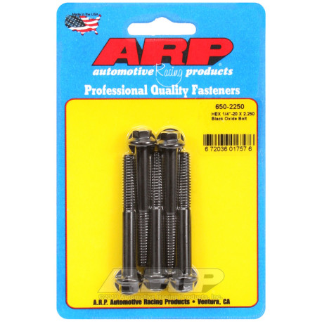 ARP csavarok ARP csavarok (hatlapfejű, fekete), 1/4-20 × 57,15 mm, 5 db | race-shop.hu