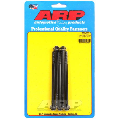 ARP csavarok ARP csavarok (hatlapfejű, fekete), 1/4-20 × 114,3 mm, 5 db | race-shop.hu