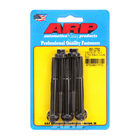 ARP csavarok "5/16""-18 X 2.750 hex fekete oxid csavarok" (5db) | race-shop.hu
