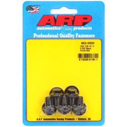 ARP csavarok (hatlapfejű, fekete), 3/8-16 × 12,7 mm, 5 db